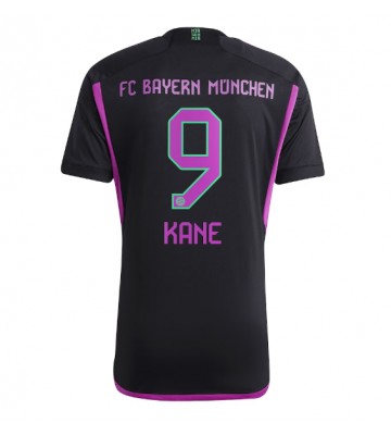 Lacne Muži Futbalové dres Bayern Munich Harry Kane #9 2023-24 Krátky Rukáv - Preč